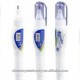 High quality 7ml white fluid correction pen in low price with metal tip,ink correction fluid